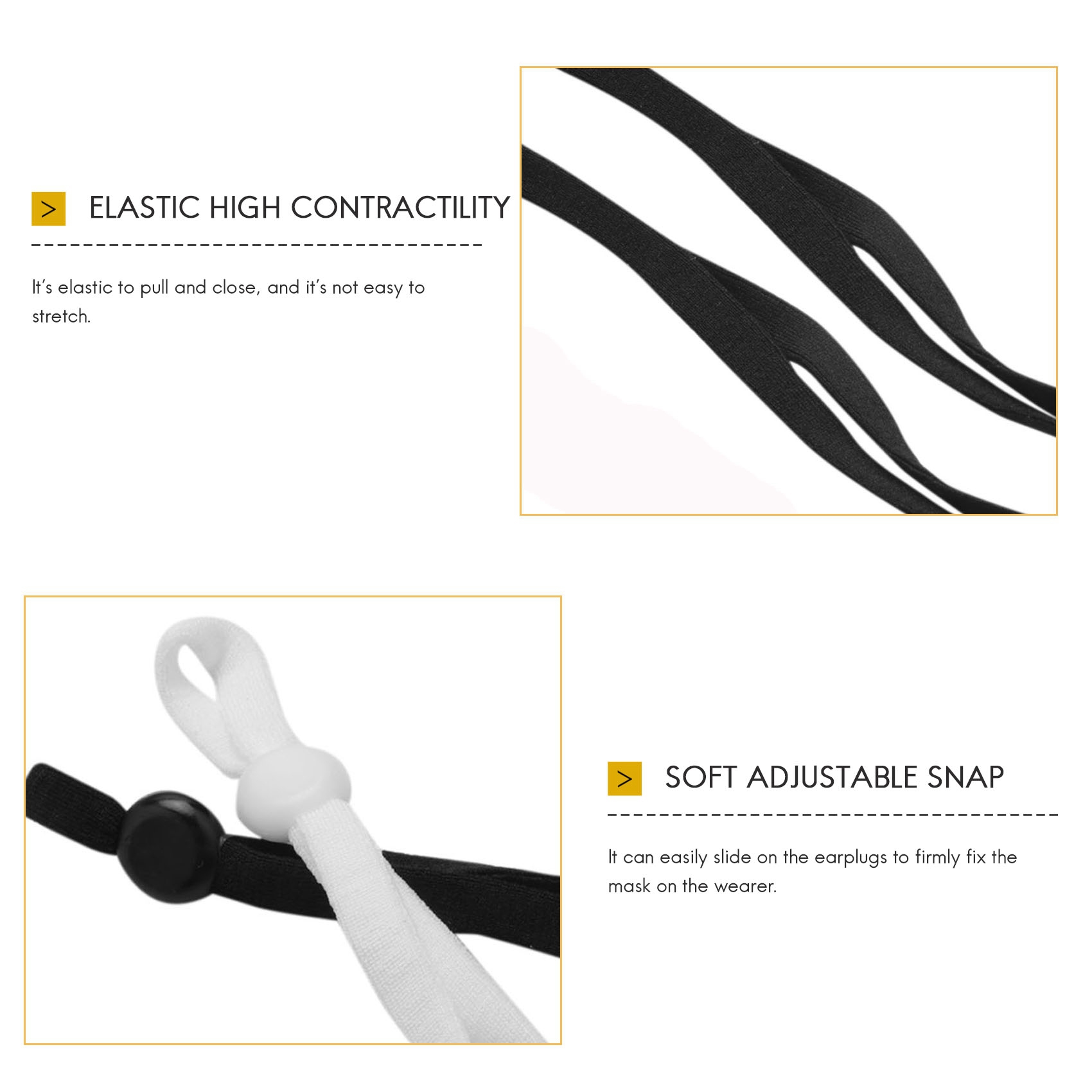 A27F-2000 Pcs Sewing Elastic B - đánh giá và giá Mask Lanyard Adjustable