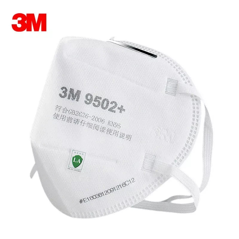 3M KN95 Face Mask 9501+/9502+  - đánh giá và giá 3M Mask 9502+