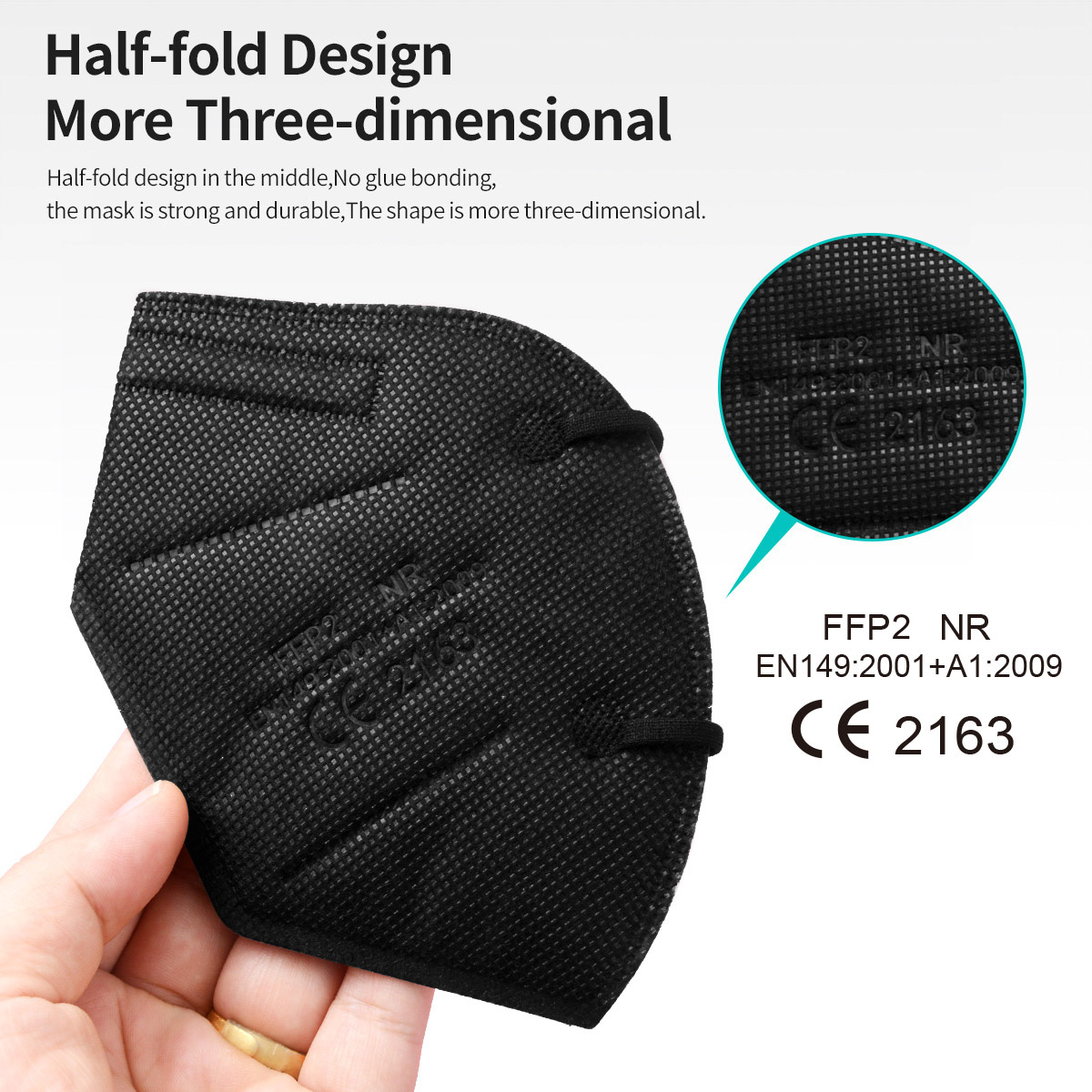 FFP2 Respirator Masks CE Appro - đánh giá và giá Kn95 Respirator Mask