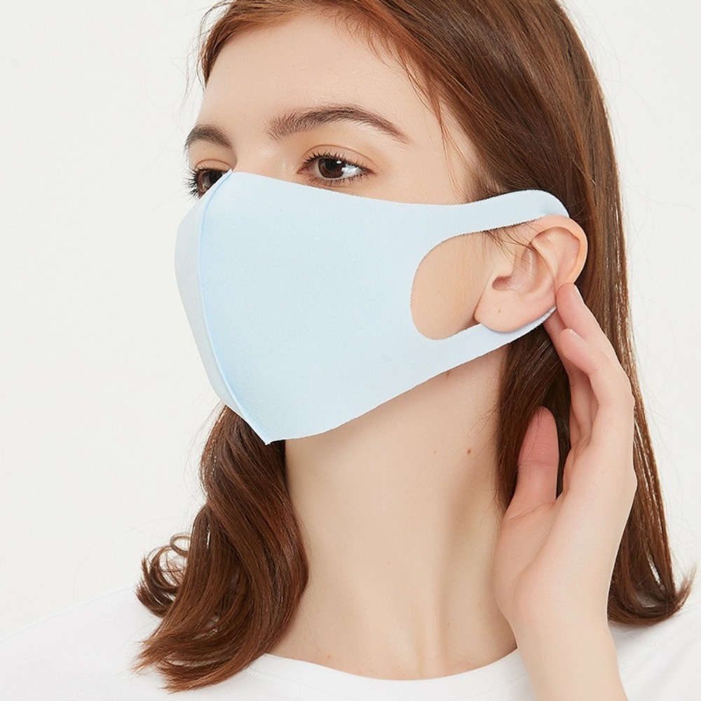 New Breathable Ice Silk Mask A - đánh giá và giá Cloth Face Mask Washable