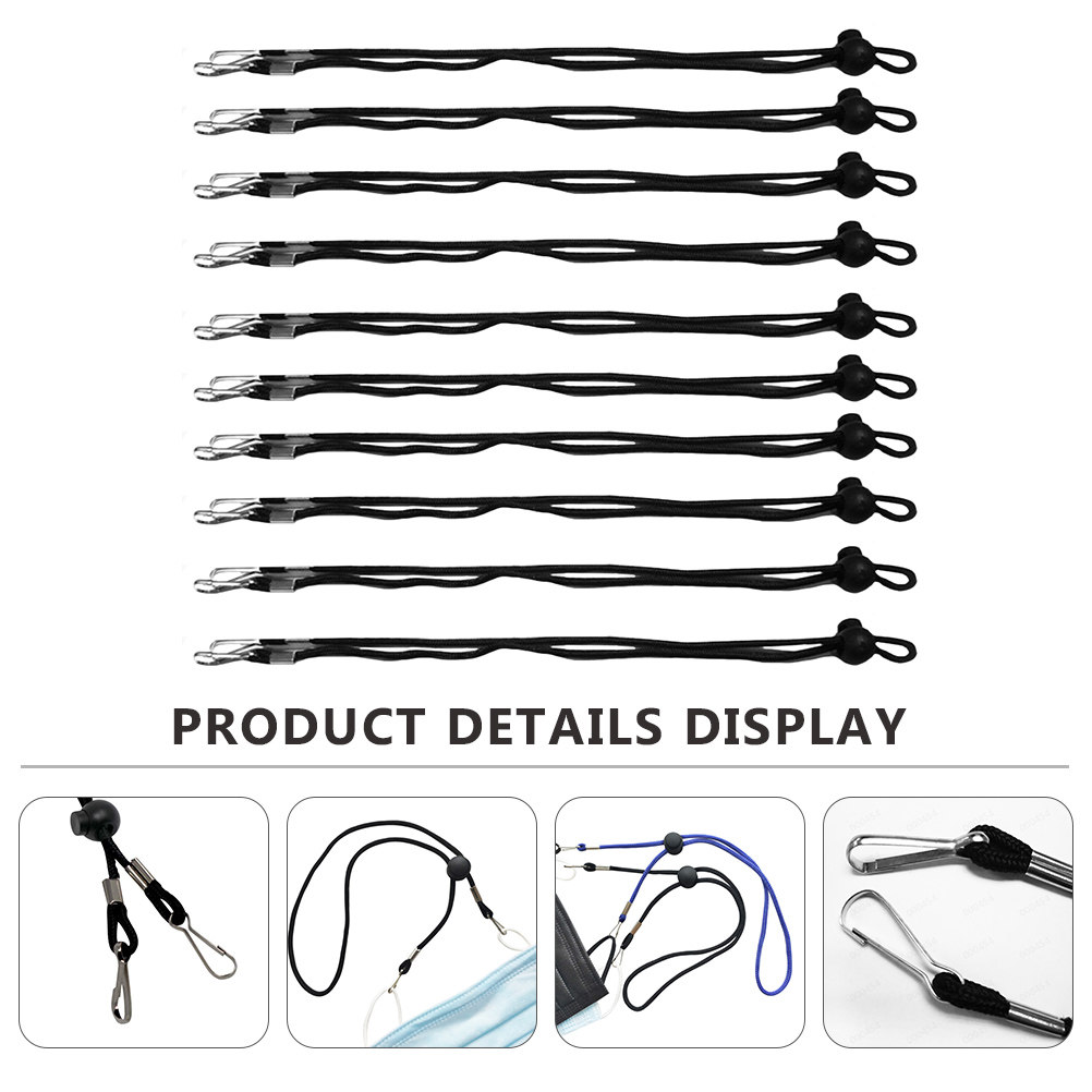 10Pcs Anti-Fall Face Mask Lany - đánh giá và giá Mask Ear Saver Strap